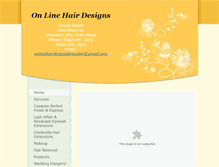 Tablet Screenshot of onlinehairdesigns-brewster.com